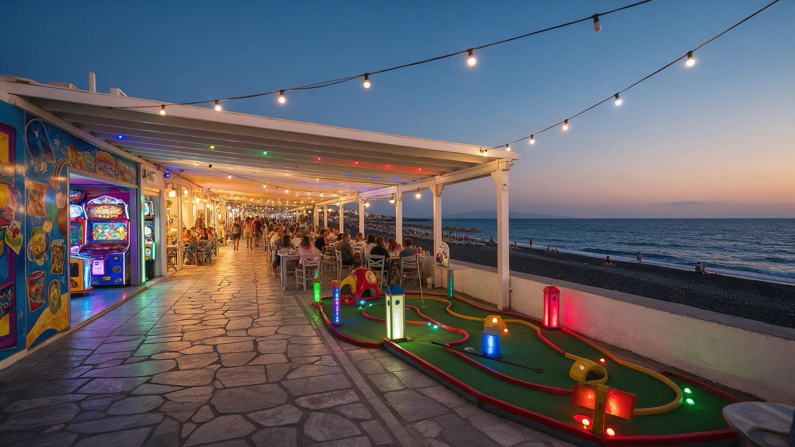 Kamari Waterfront Arcade